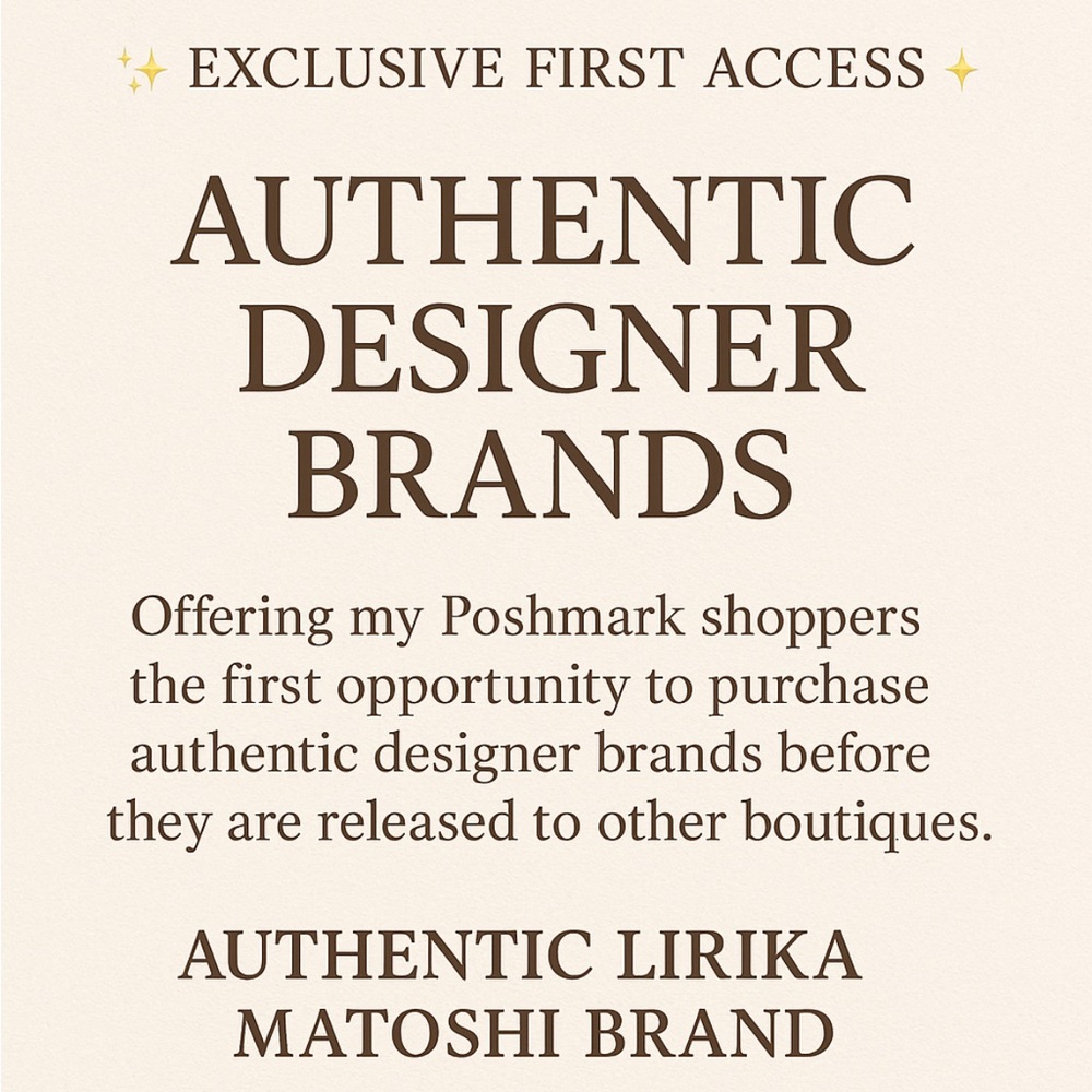 Lirika Matoshi Exclusive Designer Access